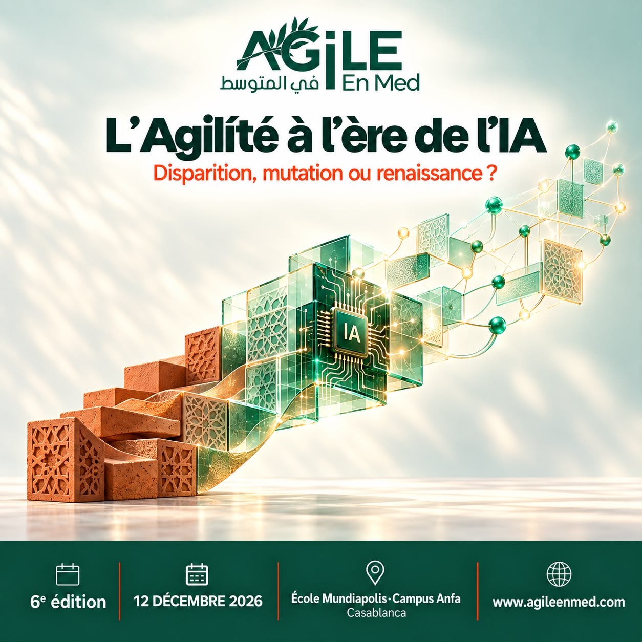 Affiche officielle Agile En Med 2026